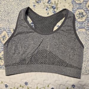 Heather Gray Women's Sports Bra